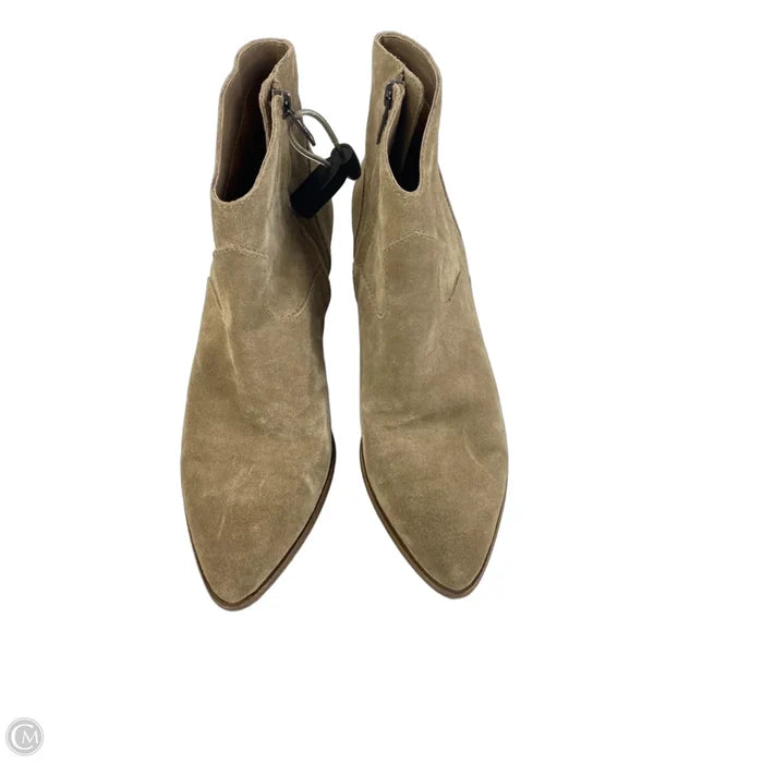 Boots Designer By Frye In Taupe, Size: 9