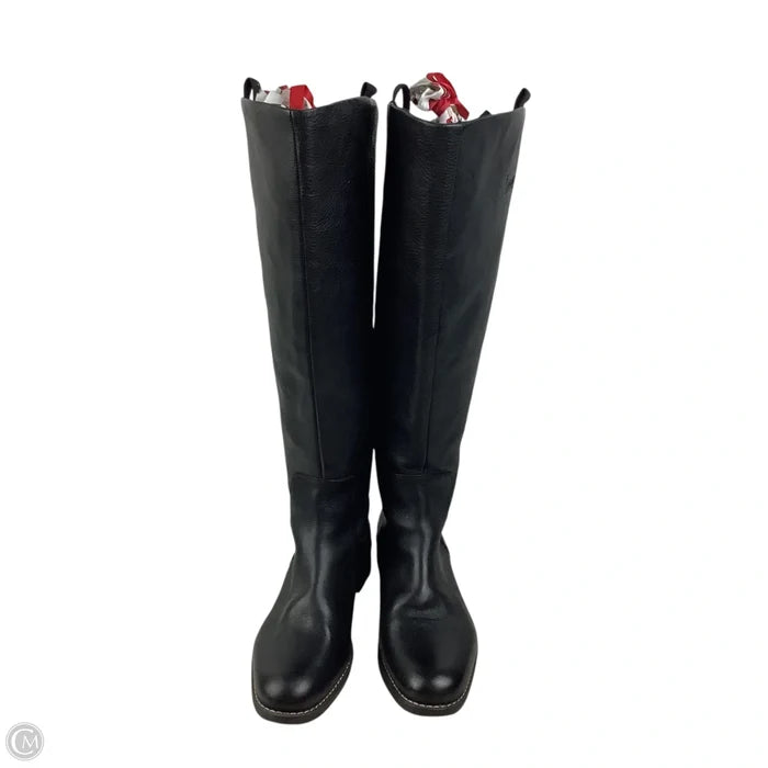 Boots Knee Flats By Franco Sarto In Black, Size: 9W-WC