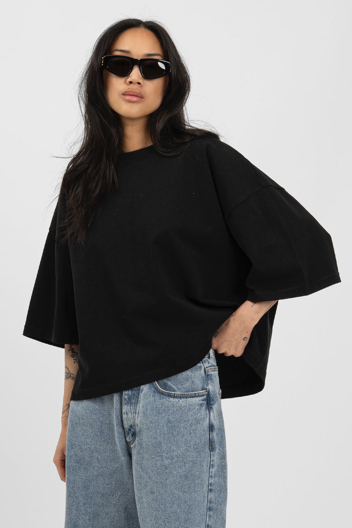bp HEAVY 007 Boxy Tee Black