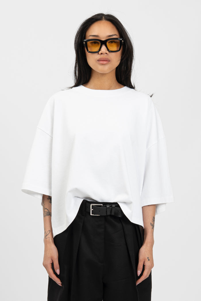 bp HEAVY 007 Boxy Tee White