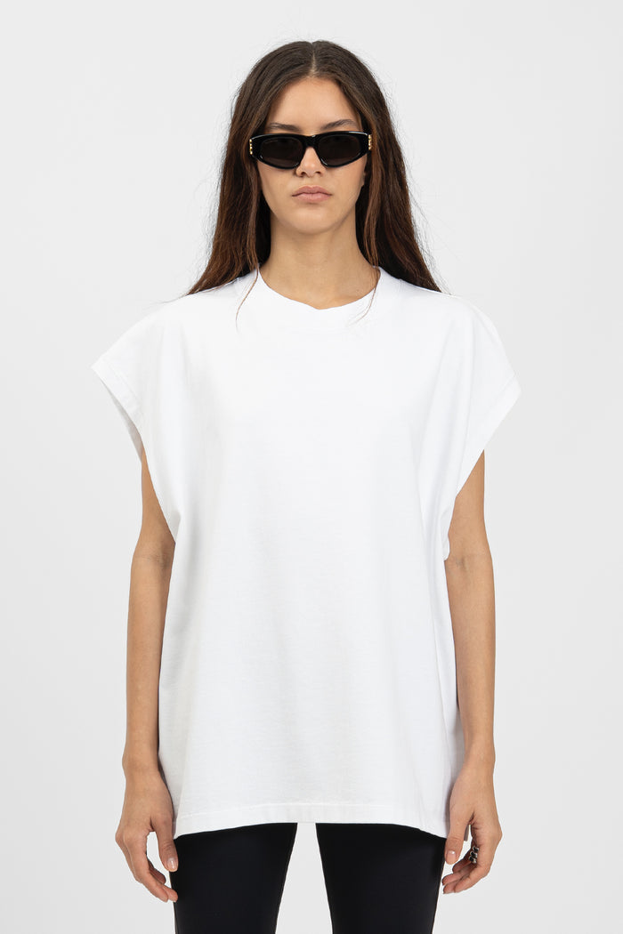 bp HEAVY 013 Sleeveless Tee White