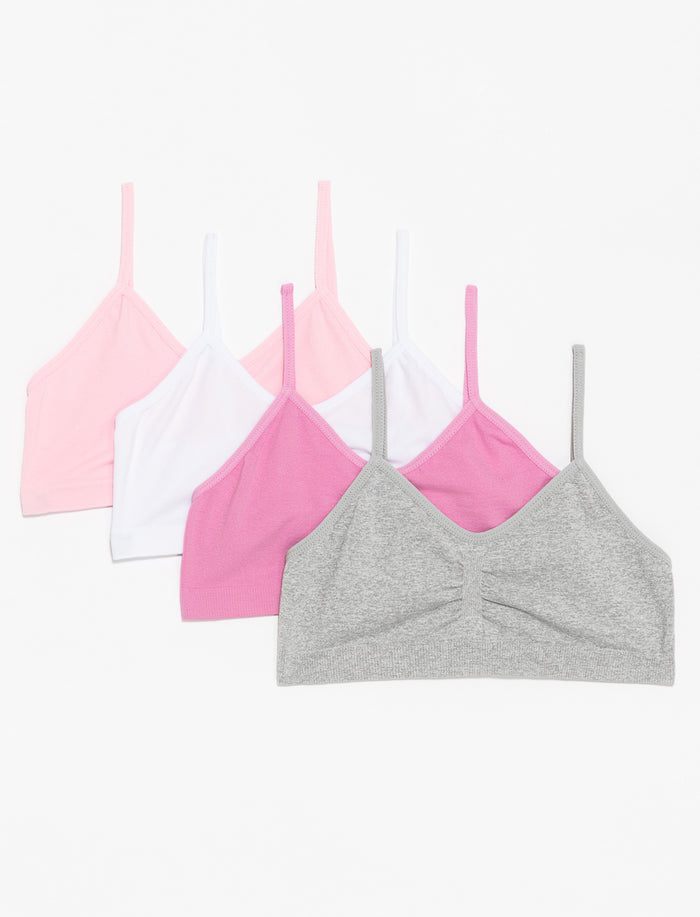 Bralettes à fines bretelles - paquet de 4