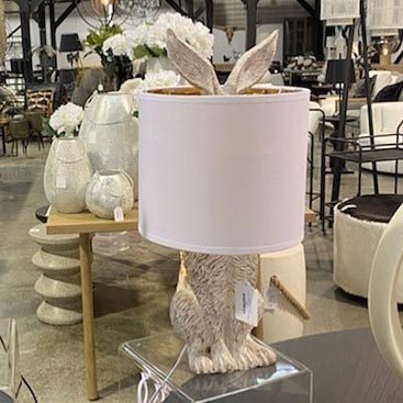 Le Forge Bunny Lamp - White (43cm) | Koop.co.nz