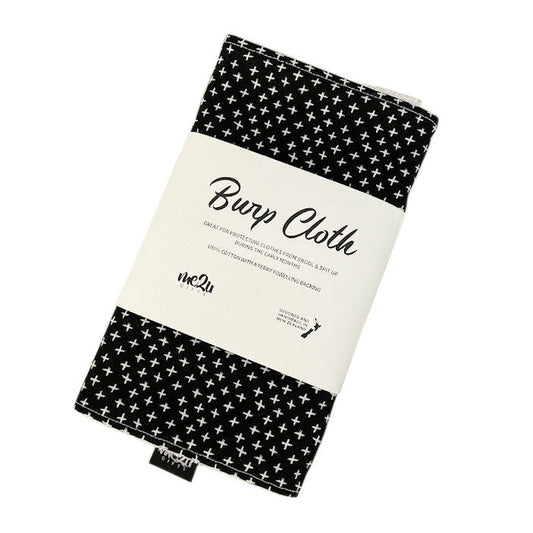 Me2U Gifts Burp Cloth – Scratch White Cross | Koop.co.nz