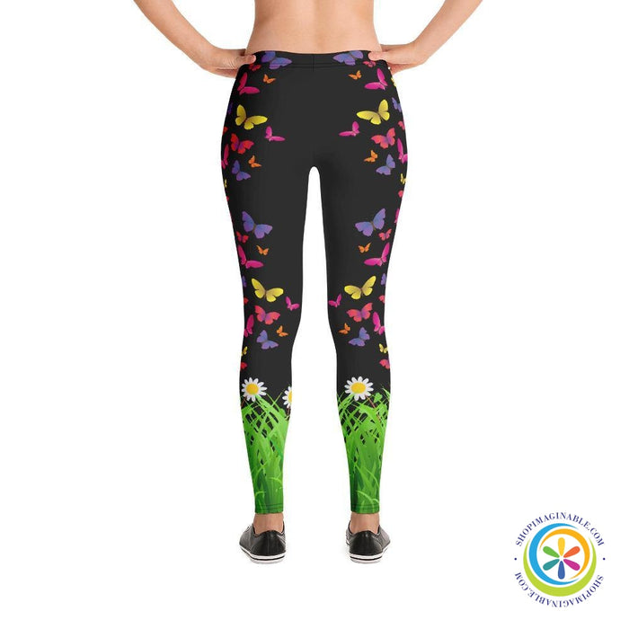 Butterflies & Nature Leggings-ShopImaginable.com