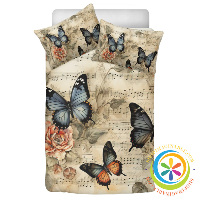 Musical Butterfly Bedding Set