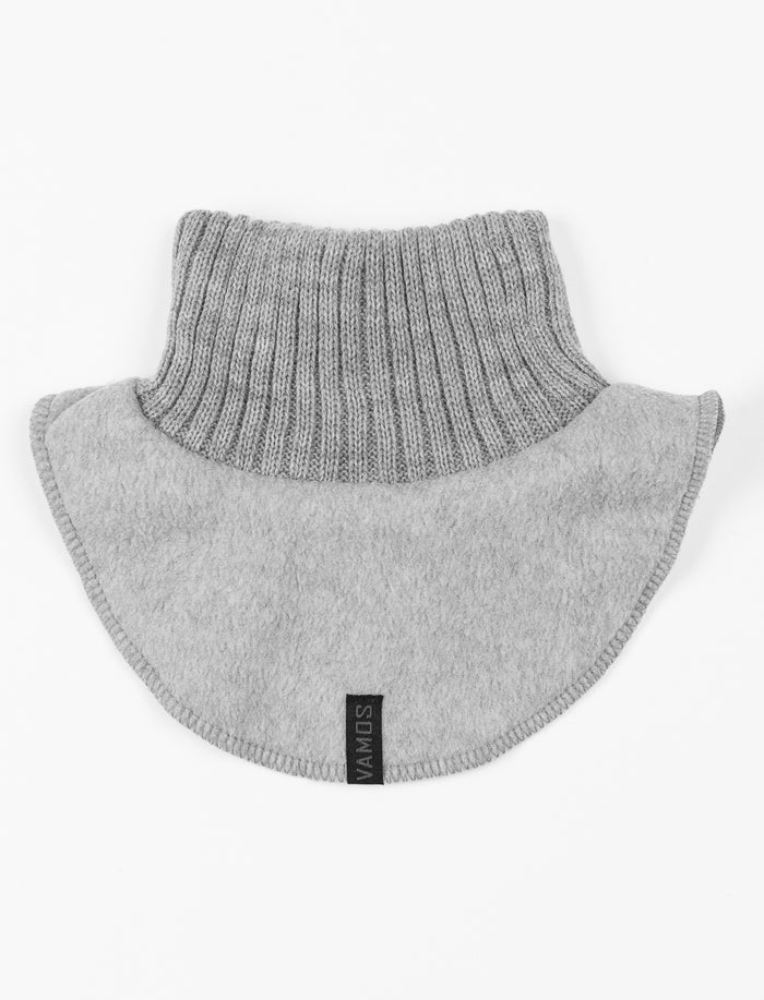 Cache-cou polaire et tricot - bébé