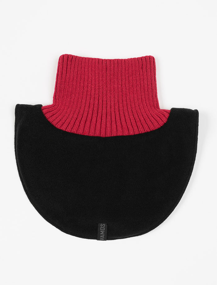 Cache-cou polaire et tricot - bébé