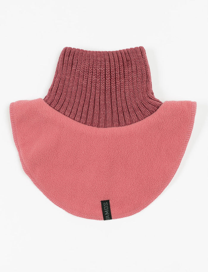 Cache-cou polaire et tricot - bébé