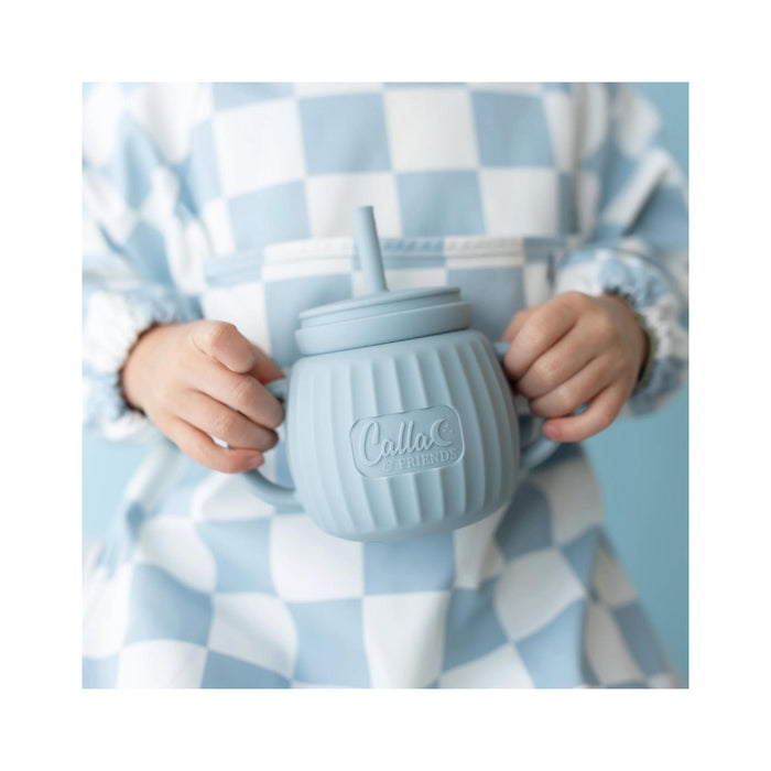 Calla & Friends Brody Silicone Cup - Powder Blue