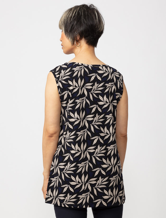 Camisole à col drapé