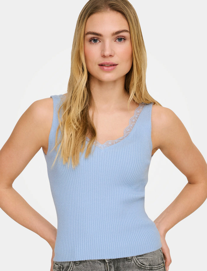 Camisole à dentelle