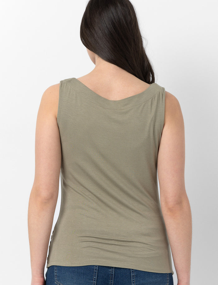 Camisole à encolure bateau