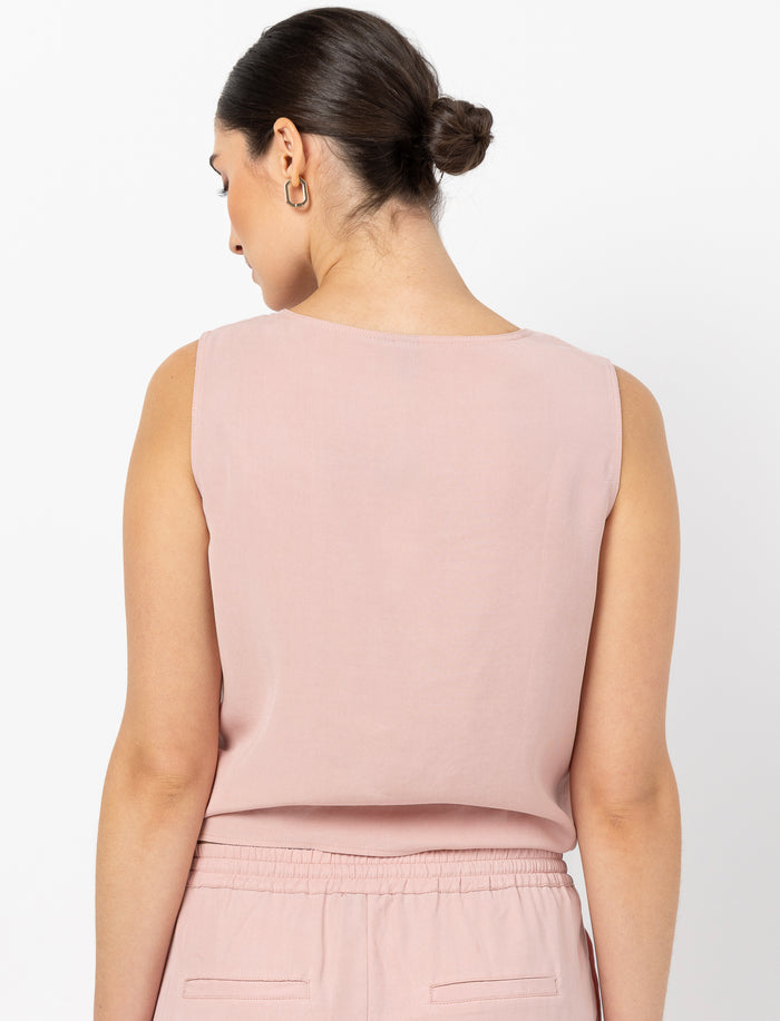 Camisole à encolure dégagée