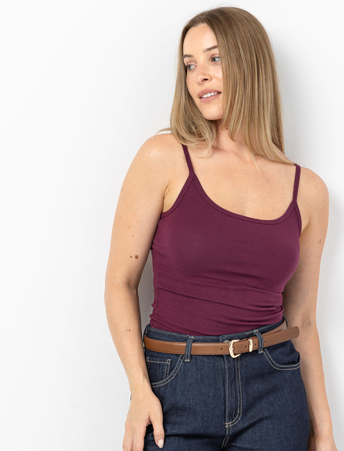 Camisole basique en coton bio