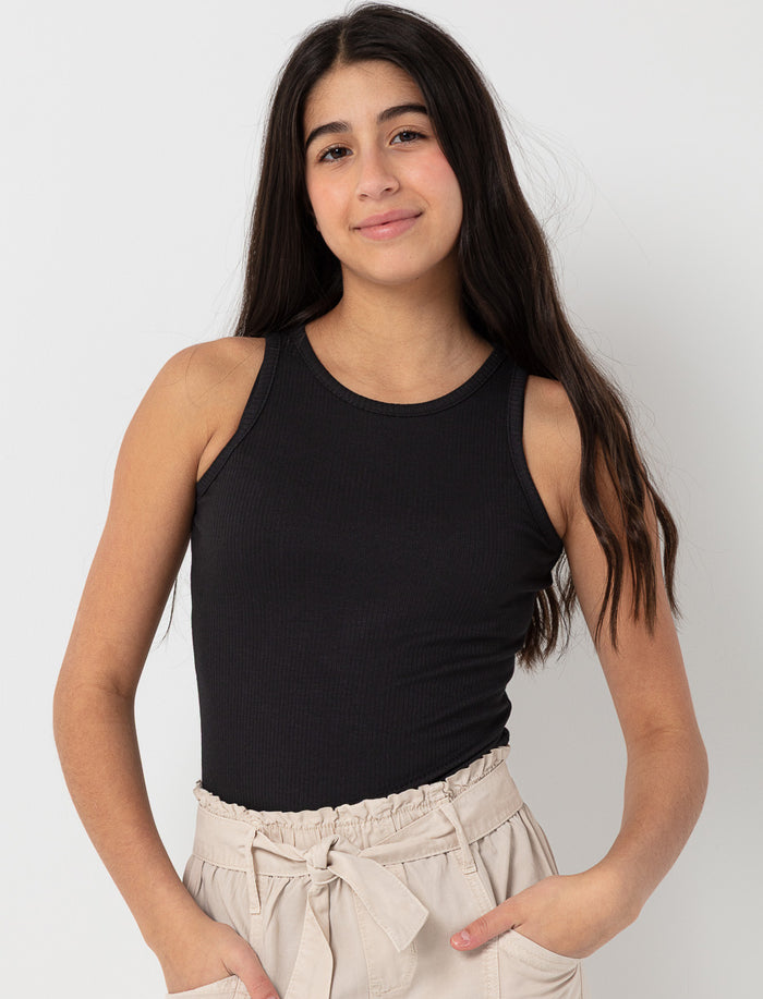 Camisole côtelée