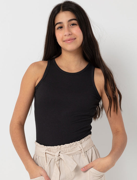 Camisole côtelée