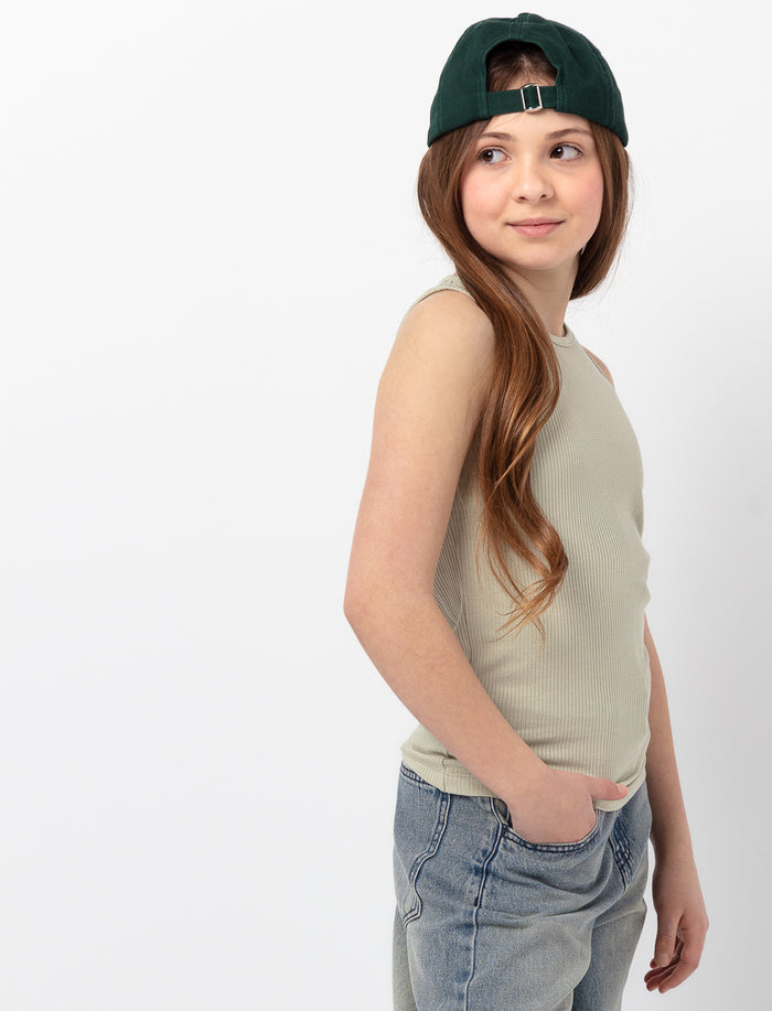Camisole côtelée