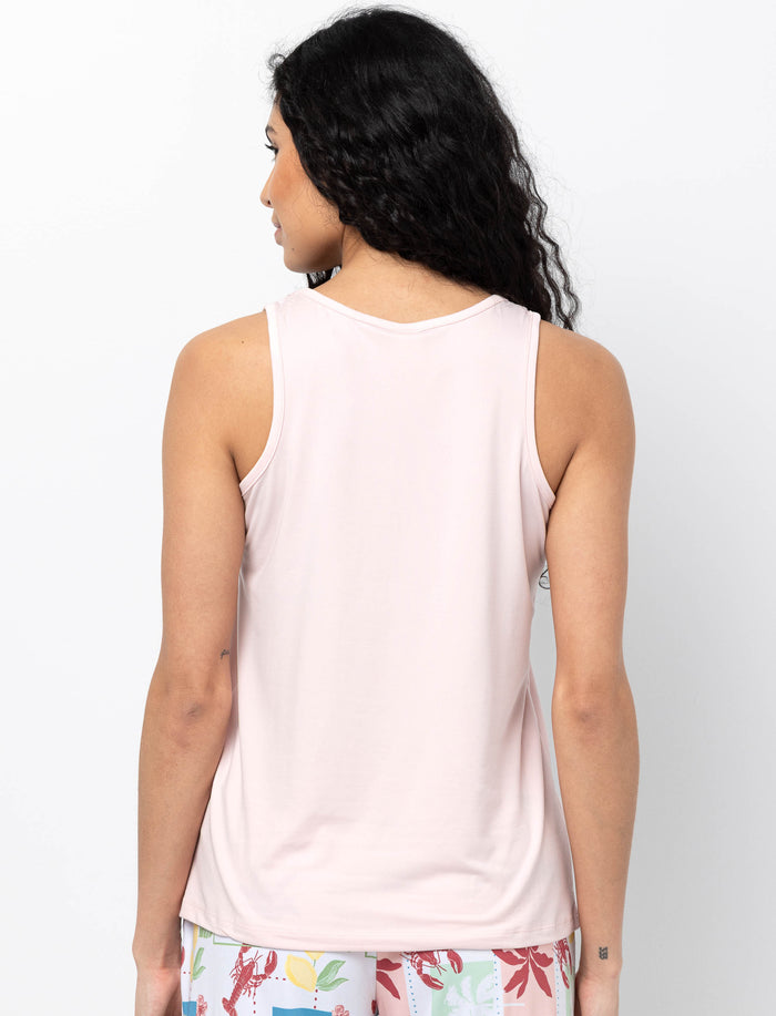 Camisole de pyjama imprimée