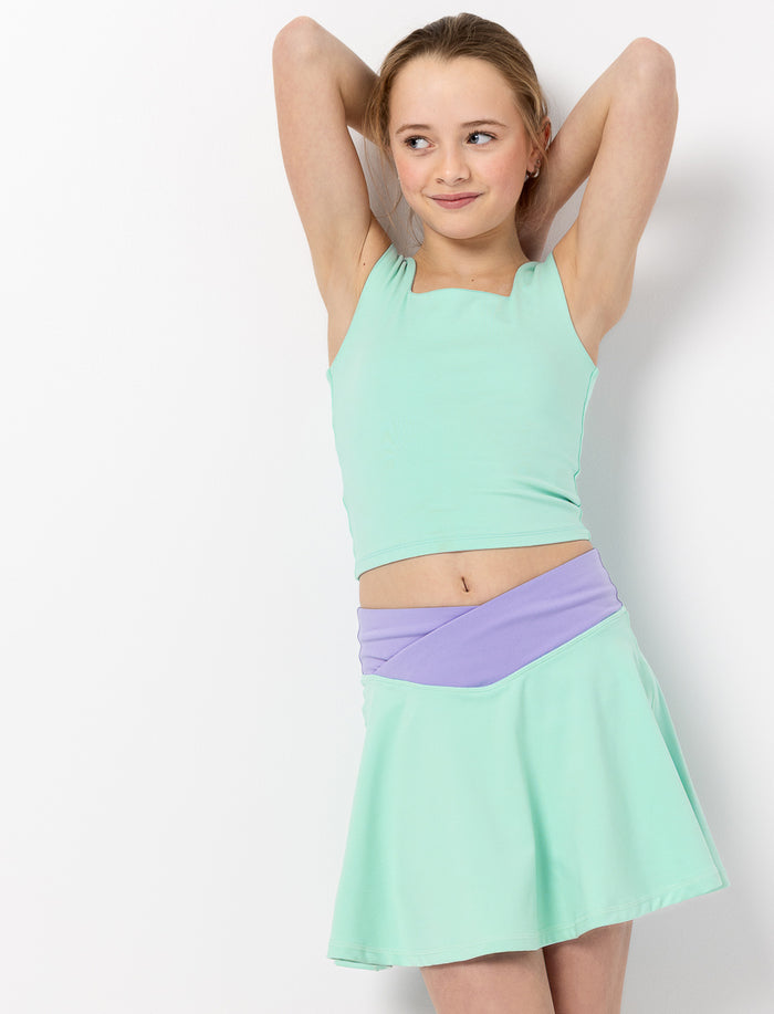 Camisole de sport à bretelles large