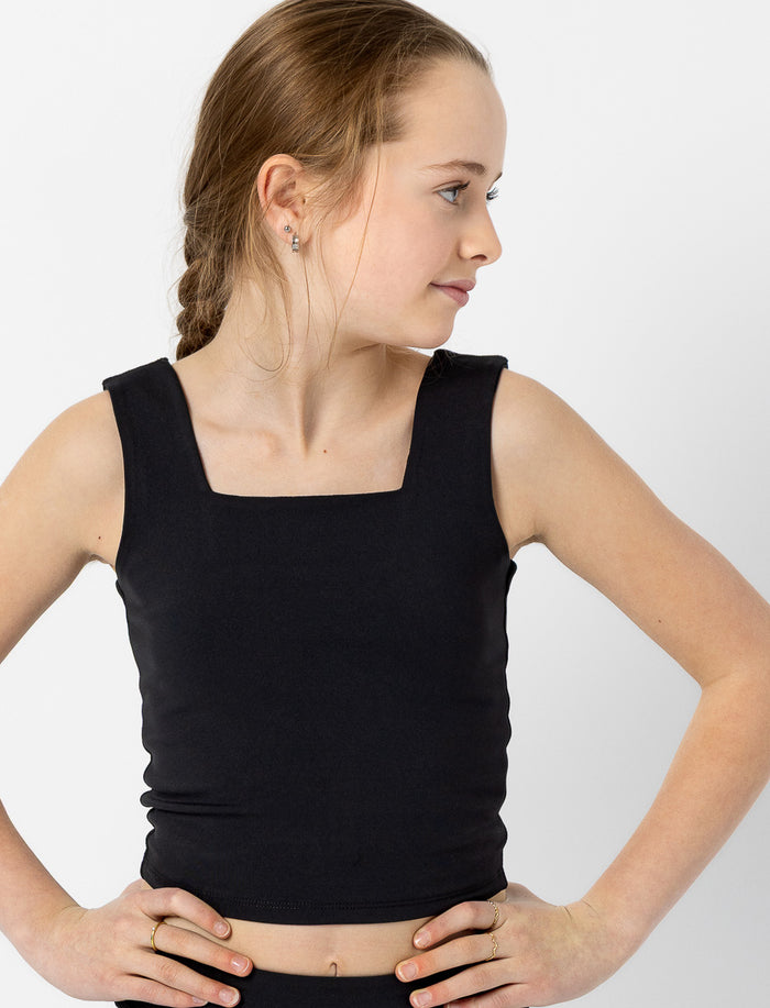 Camisole de sport à bretelles large