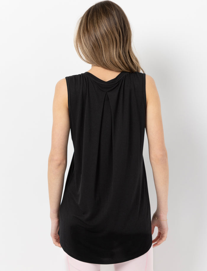 Camisole de sport unie pour femme