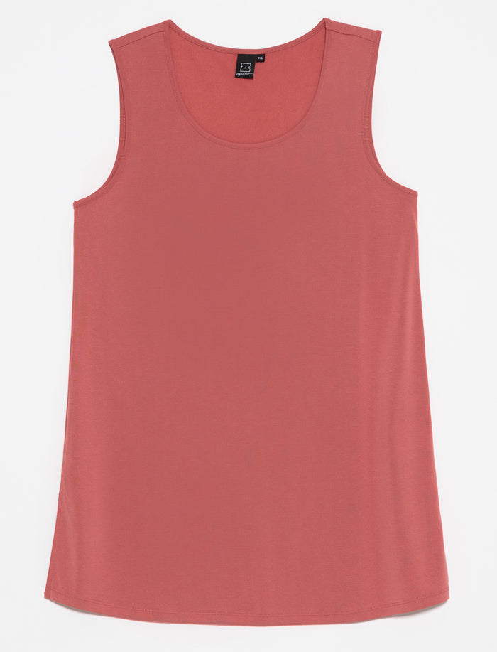 Camisole longue unie