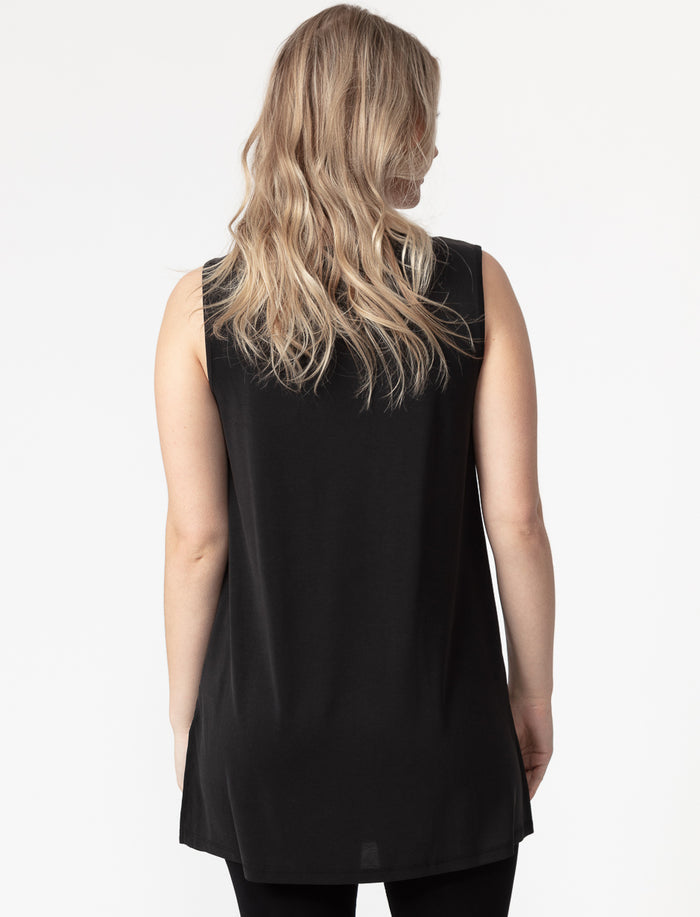 Camisole longue unie