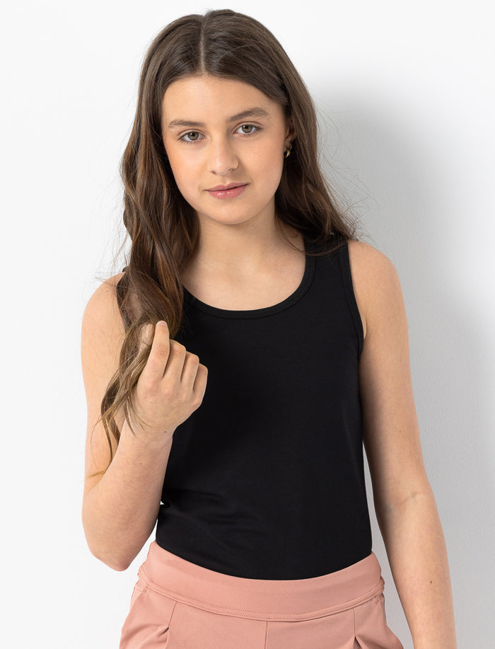Camisole unie en coton bio