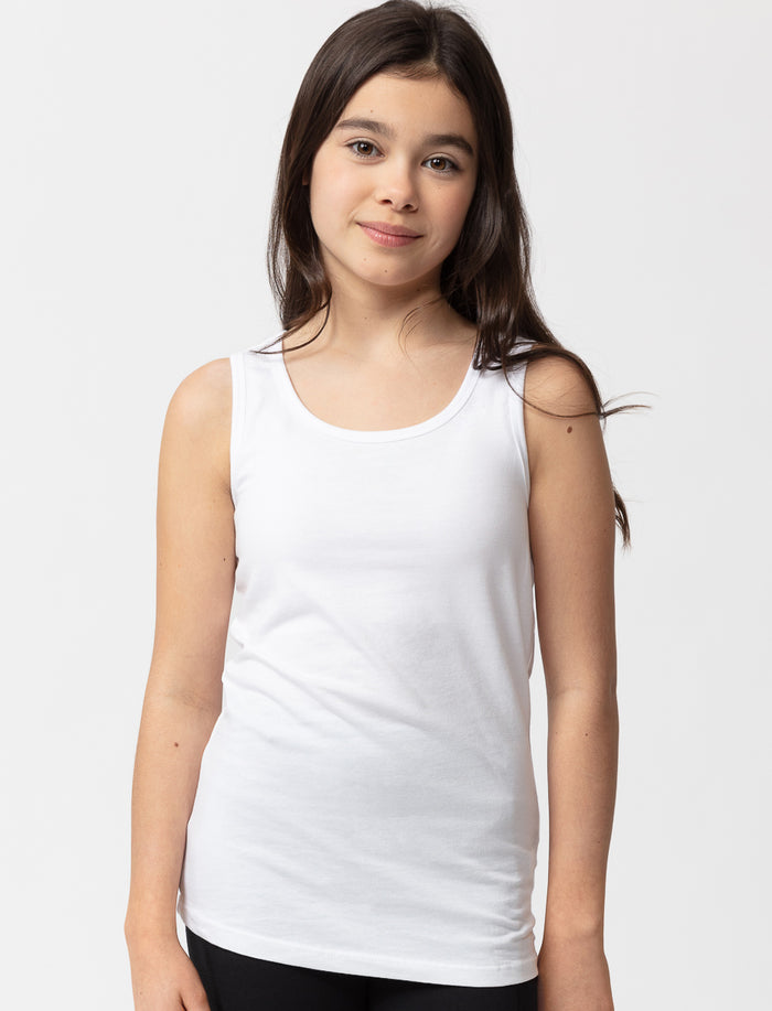 Camisole unie en coton bio