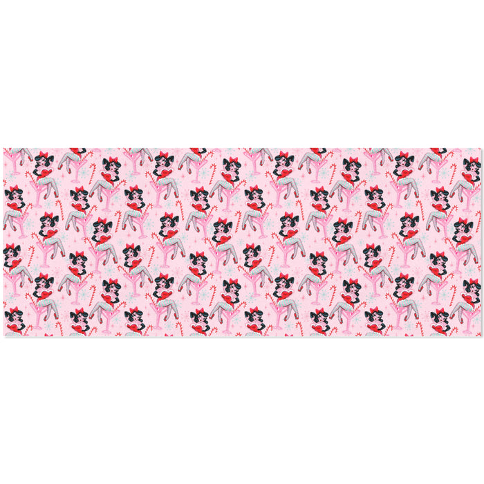 Candy Cane Martini Girl • Gift Wrap Paper 3 Rolls