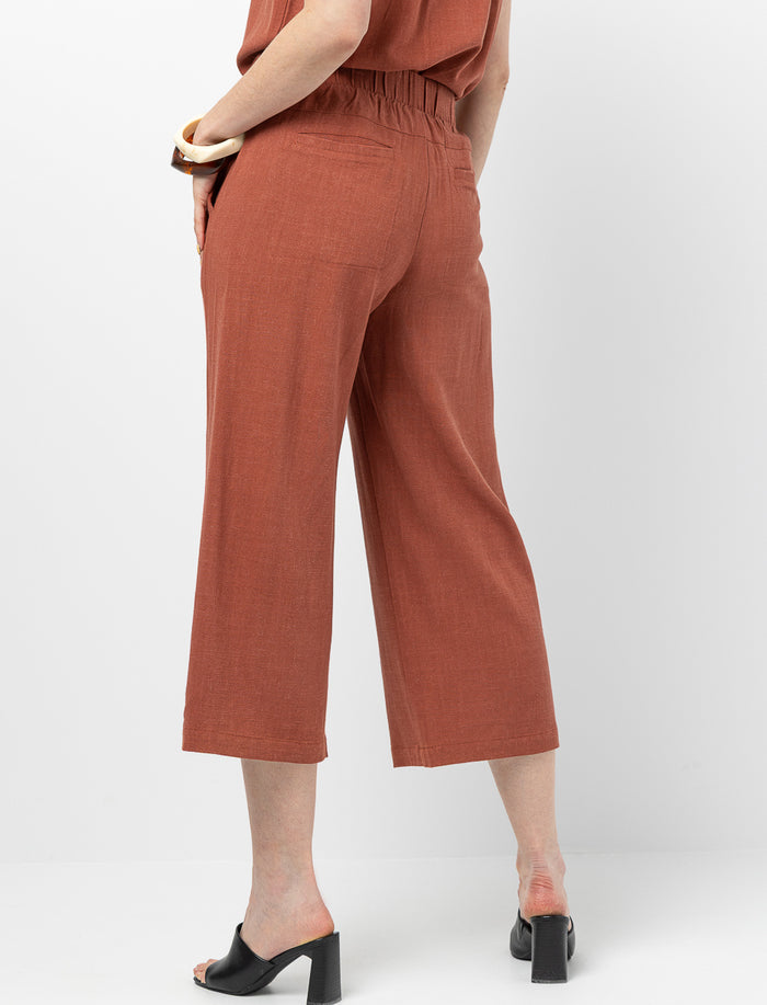 Capri à jambes larges