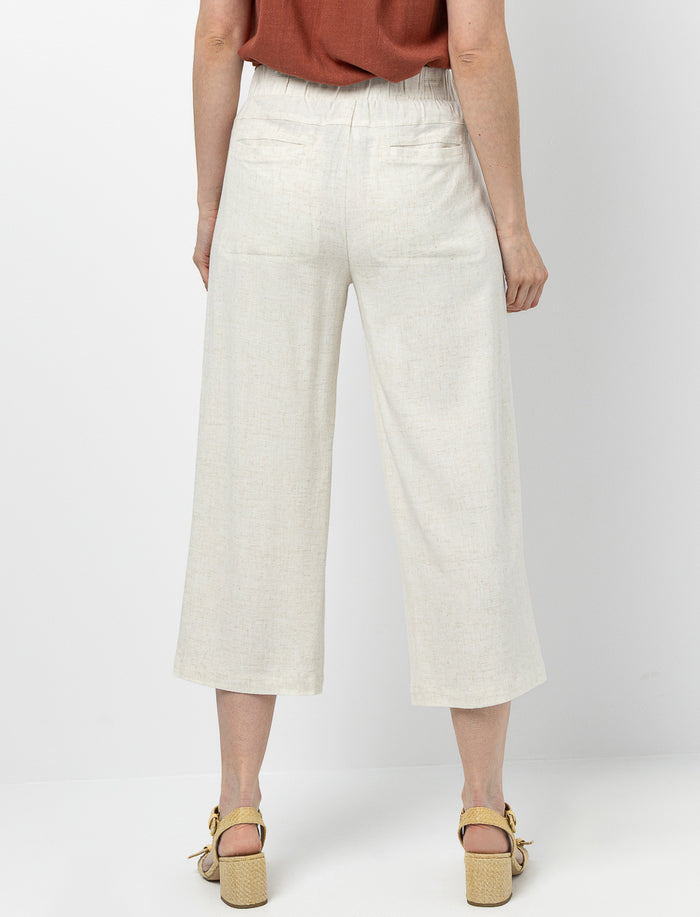 Capri à jambes larges
