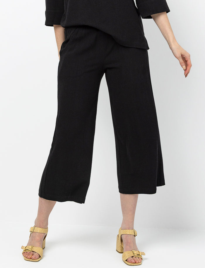 Capri à jambes larges