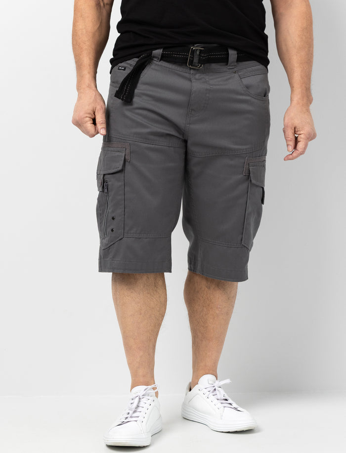Capri à poches cargo et ceinture