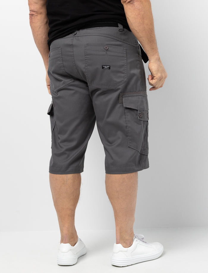 Capri à poches cargo et ceinture