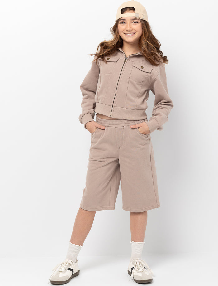 Capri ample à taille élastique - ado fille