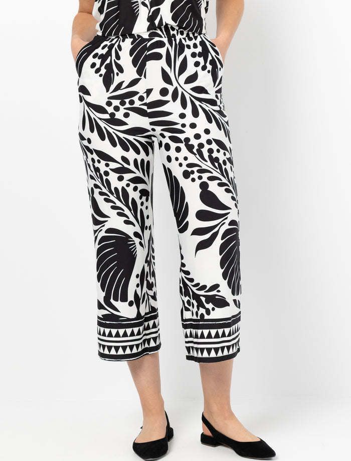 Capri motif abstrait fleuri