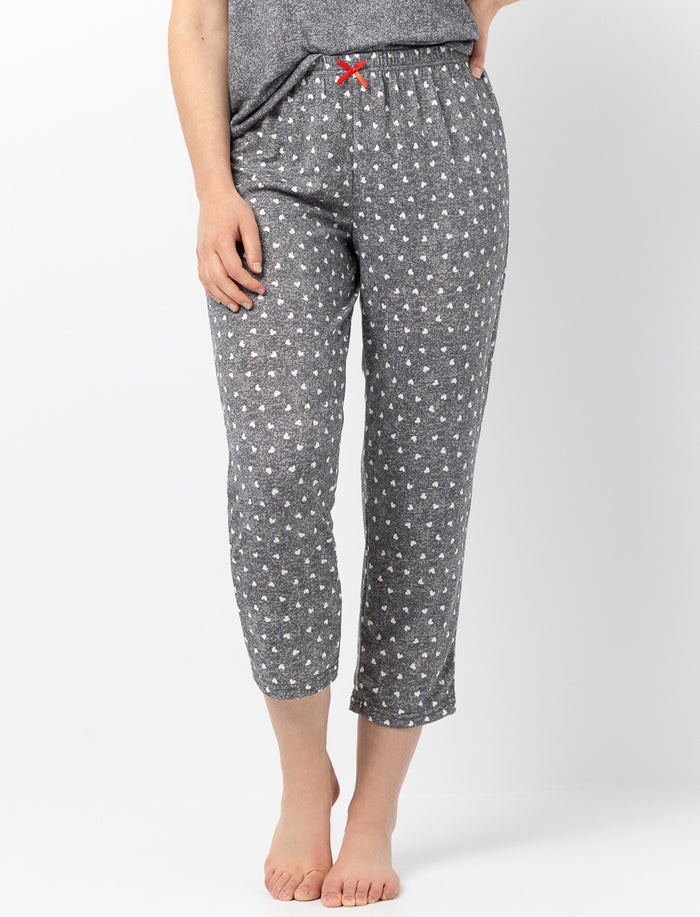 Capri pyjama avec taille élastique