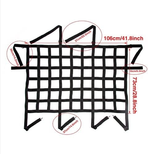 Car Rear Seat Isolation Barrier Net Back Pet Dog Seat Divider Travel Pet Clever