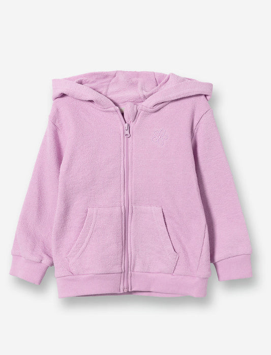 Cardigan à capuchon - bébé fille