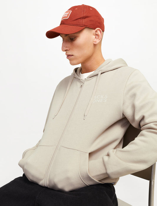 Cardigan à capuchon à manches longues pour homme
