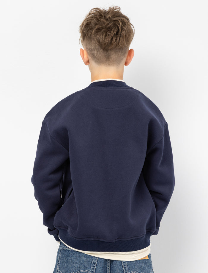 Cardigan brodé à manches longues pour garçon