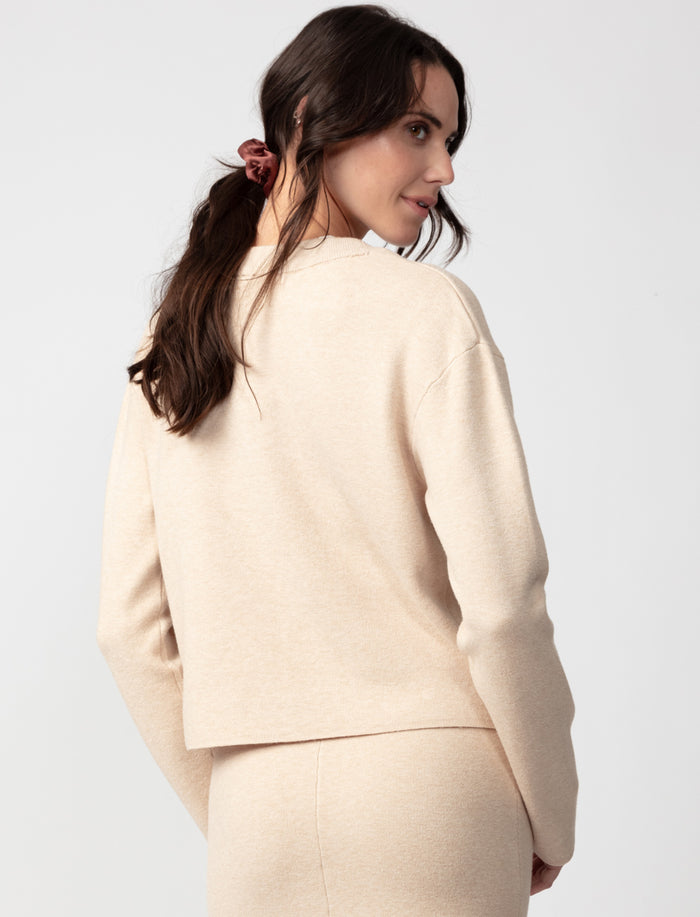 Cardigan en tricot à boutons