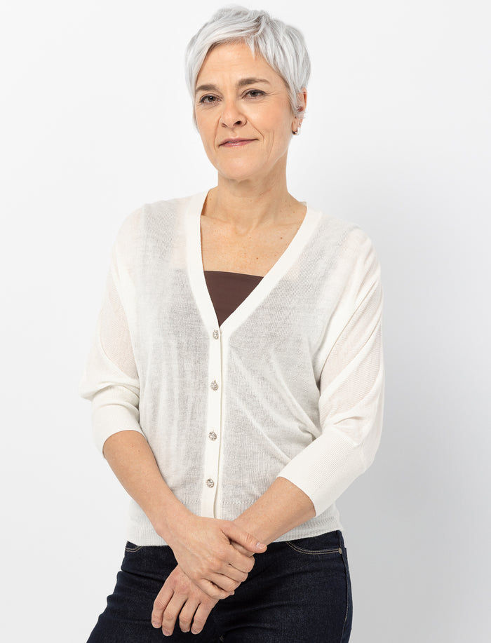 Cardigan en tricot léger
