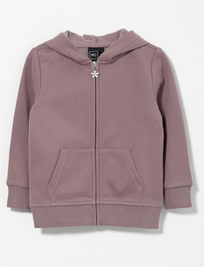 Cardigan zippé à poche