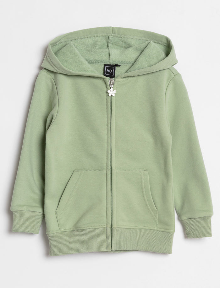 Cardigan zippé à poche