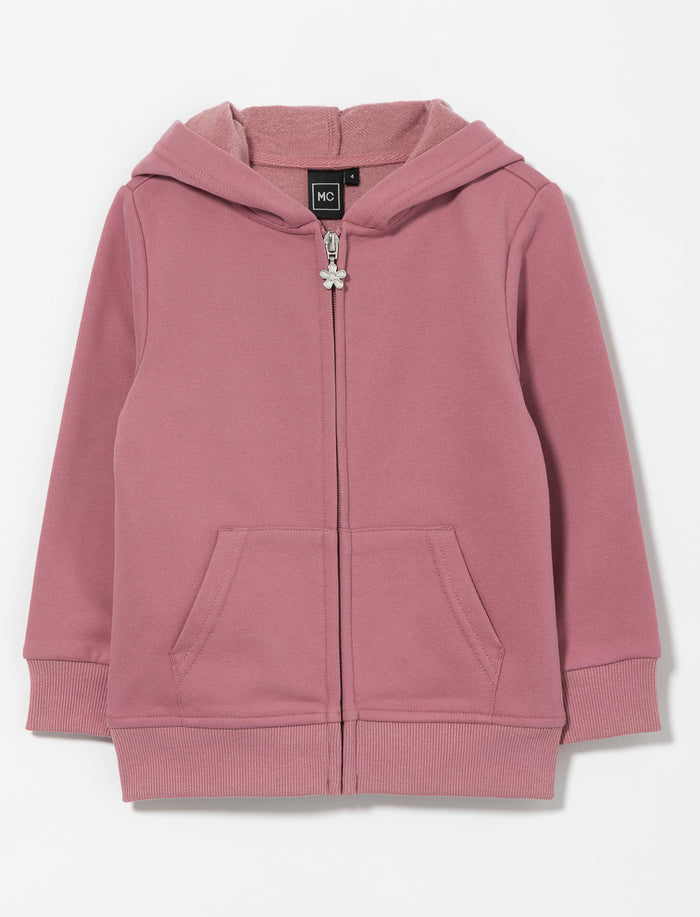 Cardigan zippé à poche