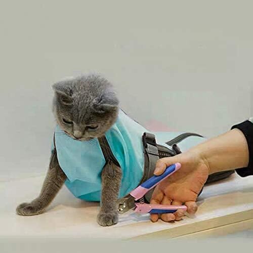Cat Nail Clipping Cleaning Grooming Restraint Bag Cat Care & Grooming Pet Clever