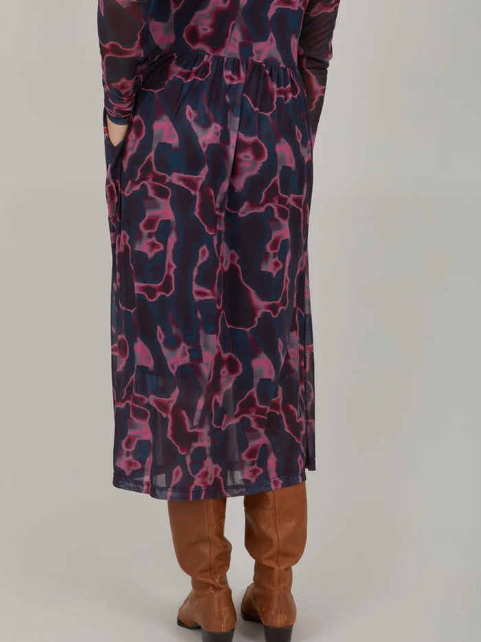 CC Heart Eve Mesh Dress Pink Wave
